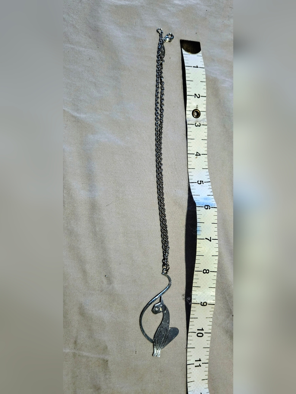 Baby Phat Silver Cat Pendant Necklace - Picture 5 of 5